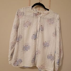 Love shack fancy flora eyelet details